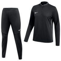 Nike Dri-FIT Park 26 Trainingspak 1/4-Zip Dames Zwart Wit