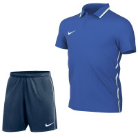 Ensemble d'entraînement de polo Nike Dri-FIT Park 26 pour Enfants, bleu, bleu foncé