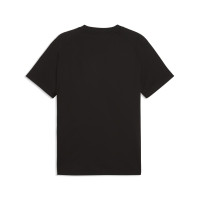 PUMA Marokko Pumatech T-Shirt 2026-2028 Zwart Wit