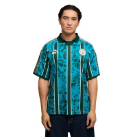 T-shirt rétro PUMA Manchester City KING 2025-2026 bleu foncé noir blanc