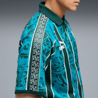 T-shirt rétro PUMA Manchester City KING 2025-2026 bleu foncé noir blanc