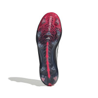 adidas Predator Elite Veterloze Gras Voetbalschoenen (FG) Zwart Wit Rood