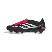 adidas Predator Pro FT Gras Voetbalschoenen (FG) Zwart Wit Rood