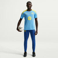 Nike FC Barcelona Strike Trainingsbroek 2025-2026 Donkerblauw Felgeel
