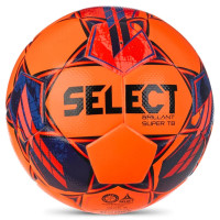 Select Brillant Super TB v23 Ballon de Foot Taille 5 Orange Noir Bleu