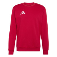 adidas Entrada 26 Crew Sweater Joggingpak Rood Zwart
