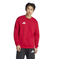 Sweat adidas Entrada 26 rouge et blanc