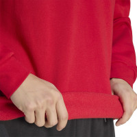 Sweat adidas Entrada 26 rouge et blanc