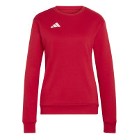 adidas Entrada 26 Sweater Dames Rood Wit