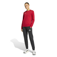 adidas Entrada 26 Sweater Dames Rood Wit