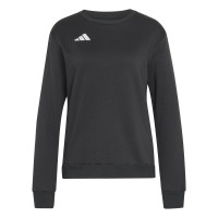 adidas Entrada 26 Crew Sweater Joggingpak Dames Zwart Wit