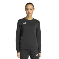adidas Entrada 26 Crew Sweater Joggingpak Dames Zwart Wit