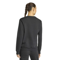 adidas Entrada 26 Crew Sweater Joggingpak Dames Zwart Wit