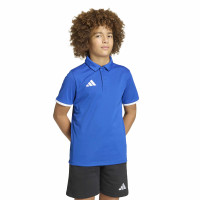 Polo adidas Entrada 26 pour Enfants, bleu et blanc