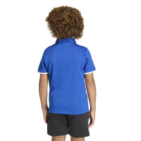 Ensemble d'entraînement adidas Entrada 26 Polo pour Enfants, bleu et blanc