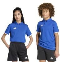 Ensemble d'entraînement adidas Entrada 26 Polo pour Enfants, bleu et blanc