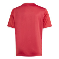 Maillot de football adidas Entrada 26 GFX pour Enfants, rouge et blanc