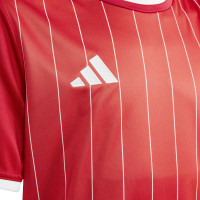 Maillot de football adidas Entrada 26 GFX pour Enfants, rouge et blanc