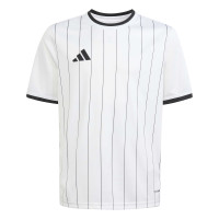 Maillot de football adidas Entrada 26 GFX pour Enfants, blanc et noir