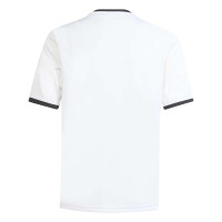 Maillot de football adidas Entrada 26 GFX pour Enfants, blanc et noir