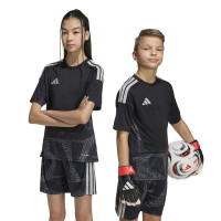 adidas Tiro 26 Competition Keeperstenue Korte Mouwen Kids Zwart