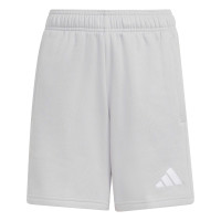 Pantalon d'entraînement adidas Entrada 26 Sweat pour Enfants, gris et blanc