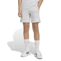 Pantalon d'entraînement adidas Entrada 26 Sweat pour Enfants, gris et blanc