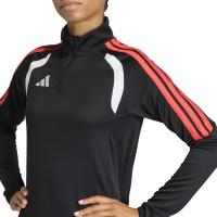 Haut d'entraînement adidas Tiro 26 League pour femme, noir et rouge