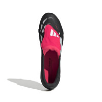 adidas Predator League FT Crampons Vissés Chaussures de Foot (SG) Noir Blanc Rouge
