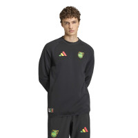 adidas Jamaica x Bob Marley Tiro Travel Crew Sweater 2026-2028 Zwart Groen Geel Rood