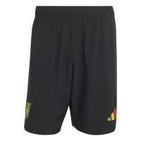 adidas Jamaïque x Bob Marley Tiro Travel Short 2026-2028 Noir Vert Jaune Rouge