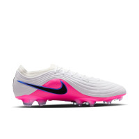 Nike Tiempo Maestro Elite Gras Voetbalschoenen (FG) Wit Blauw Felroze