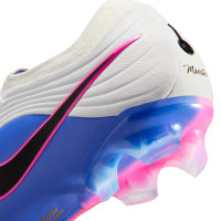 Nike Tiempo Maestro Elite Gras Voetbalschoenen (FG) Wit Blauw Felroze