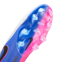 Nike Tiempo Maestro Elite Gras Voetbalschoenen (FG) Wit Blauw Felroze