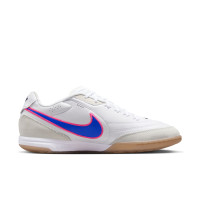 Nike Streetgato Chaussures de Foot Blanc Bleu Rose Vif