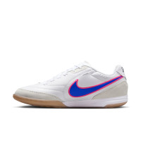 Nike Streetgato Chaussures de Foot Blanc Bleu Rose Vif