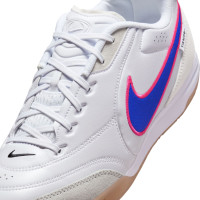 Nike Streetgato Chaussures de Foot Blanc Bleu Rose Vif