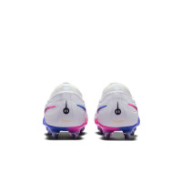 Nike Tiempo Maestro Elite IJzeren-Nop Voetbalschoenen (SG) Wit Blauw Felroze