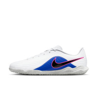 Nike Tiempo Maestro Club Zaalvoetbalschoenen (IN) Wit Blauw Felroze