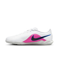 Nike Tiempo Maestro Club Zaalvoetbalschoenen (IN) Wit Blauw Felroze