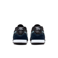 Nike Tiempo Street Gato Straatvoetbalschoenen Zwart Obsidian Lichtblauw