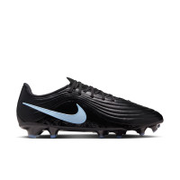 Nike Tiempo Maestro Academy Gazon Naturel Artificiel Chaussures de Foot (MG) Noir Bleu Clair