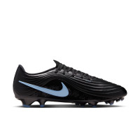 Nike Tiempo Maestro Academy Gazon Naturel Artificiel Chaussures de Foot (MG) Noir Bleu Clair
