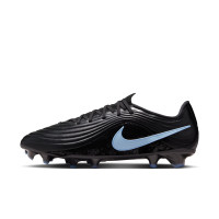Nike Tiempo Maestro Academy Gazon Naturel Artificiel Chaussures de Foot (MG) Noir Bleu Clair
