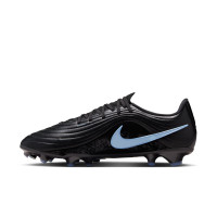 Nike Tiempo Maestro Academy Gazon Naturel Artificiel Chaussures de Foot (MG) Noir Bleu Clair