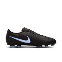 Nike Tiempo Maestro Club Gazon Naturel Artificiel Chaussures de Foot (MG) Noir Bleu Clair