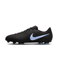 Nike Tiempo Maestro Club Gazon Naturel Artificiel Chaussures de Foot (MG) Noir Bleu Clair