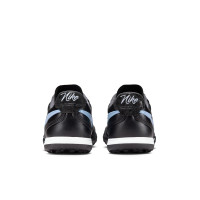 Nike Tiempo Ligera Pro Turf Voetbalschoenen (TF) Zwart Lichtblauw