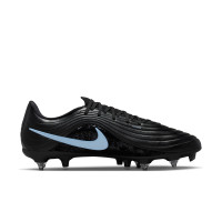 Nike Tiempo Maestro Academy Crampons Vissés Chaussures de Foot (SG) Noir Bleu Clair