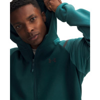 Under Armour Unstoppable Fleece Vest Turquoise Zwart